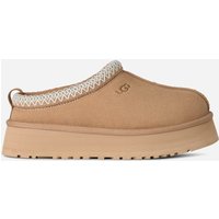 Ugg UGG® Tazz II für Damen | Lammfell-Slipper auf in Beige, Größe 36, Wildleder