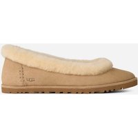 Ugg UGG® Zora Ballerina für Damen in Beige, Größe 39, Wildleder