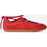 Ugg UGG® Quill Ballerina-Sneaker für Damen in Red Pepper, Größe 37, Wildleder