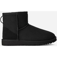 UGG® Classic Mini for Men in Black, Size 17, Shearling/Polyester/Wool