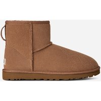 UGG® Classic Mini for Men in Brown, Size 17, Shearling/Polyester/Wool