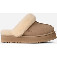 Ugg UGG® Disquette Hausschuh für Damen | UGG® EU in Beige, Größe 42, Wildleder