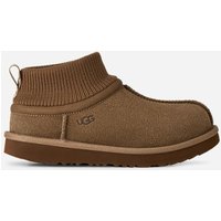 UGG® Classic Ultra Stretch Cuff for Kids in Brown, Size 5, Suede/Textile/Recycled Materials