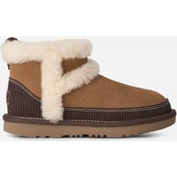 UGG® Classic Mini II Heritage Boot in Brown, Size 12K, Wool
