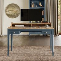 Click to view product details and reviews for Stafford Blue 2 Drawer Desk. Click to view product details and reviews for Stafford Blue 2 Drawer Desk.