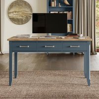 Click to view product details and reviews for Stafford Blue 3 Drawer Executive Desk. Click to view product details and reviews for Stafford Blue 3 Drawer Executive Desk.