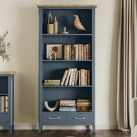 Click to view product details and reviews for Stafford Blue Tall Bookcase. Click to view product details and reviews for Stafford Blue Tall Bookcase.
