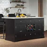 Click to view product details and reviews for Black Kitchen Island With White Granite Top. Click to view product details and reviews for Black Kitchen Island With White Granite Top.