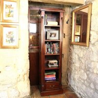 Click to view product details and reviews for Luton Mahogany Narrow Bookcase. Click to view product details and reviews for Luton Mahogany Narrow Bookcase.