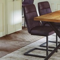 Click to view product details and reviews for 2 X Valley Brown Faux Leather Dining Chair With Cantilever Base. Click to view product details and reviews for 2 X Valley Brown Faux Leather Dining Chair With Cantilever Base.