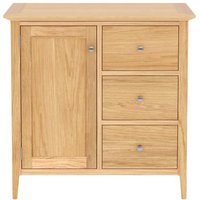Click to view product details and reviews for Selene Oak 1 Door 3 Drawer Hall Cabinet. Click to view product details and reviews for Selene Oak 1 Door 3 Drawer Hall Cabinet.