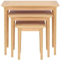 Click to view product details and reviews for Selene Oak Nest Of 3 Tables. Click to view product details and reviews for Selene Oak Nest Of 3 Tables.