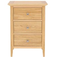 Click to view product details and reviews for Selene Oak 3 Drawer Narrow Bedside Cabinet. Click to view product details and reviews for Selene Oak 3 Drawer Narrow Bedside Cabinet.