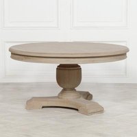 Click to view product details and reviews for Rustic White Cedar 6 Seater Round Pedestal Dining Table 150cm. Click to view product details and reviews for Rustic White Cedar 6 Seater Round Pedestal Dining Table 150cm.
