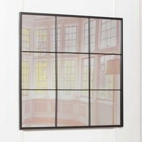 Click to view product details and reviews for Black Metal Square Window Mirror 90cm X 90cm. Click to view product details and reviews for Black Metal Square Window Mirror 90cm X 90cm.