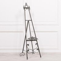 Click to view product details and reviews for French Style Antiqued Silver Metal Easel. Click to view product details and reviews for French Style Antiqued Silver Metal Easel.