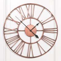 Click to view product details and reviews for Vintage Copper Effect Round Wall Clock. Click to view product details and reviews for Vintage Copper Effect Round Wall Clock.