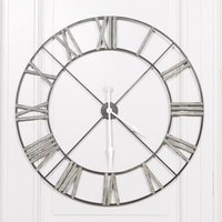 Click to view product details and reviews for Vintage Silver Metal Round Wall Clock. Click to view product details and reviews for Vintage Silver Metal Round Wall Clock.