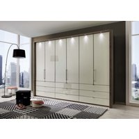 Click to view product details and reviews for Wiemann Loft 6 Door Bi Fold Wardrobe In Magnolia Glass And Oak Carcase With 9 Drawers. Click to view product details and reviews for Wiemann Loft 6 Door Bi Fold Wardrobe In Magnolia Glass And Oak Carcase With 9 Drawers.
