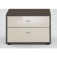 Click to view product details and reviews for Wiemann Tokio 2 Drawer Bedside Cabinet In Magnolia Glass And Havana Carcase With Silver Handle. Click to view product details and reviews for Wiemann Tokio 2 Drawer Bedside Cabinet In Magnolia Glass And Havana Carcase With Silver Handle.