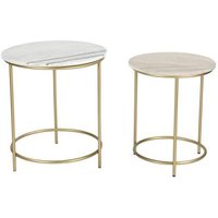 Click to view product details and reviews for Buxton White Marble And Gold Round Side Table Set Of 2. Click to view product details and reviews for Buxton White Marble And Gold Round Side Table Set Of 2.
