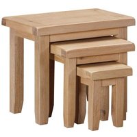 Click to view product details and reviews for Wilmont Oak Nest Of 3 Tables. Click to view product details and reviews for Wilmont Oak Nest Of 3 Tables.