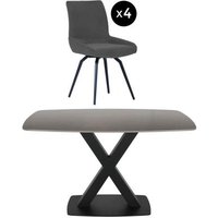 Click to view product details and reviews for Vernal 4 Seater Grey Sintered Stone Dining Set 4 Malcom Dark Grey Fabric Swivel Chair. Click to view product details and reviews for Vernal 4 Seater Grey Sintered Stone Dining Set 4 Malcom Dark Grey Fabric Swivel Chair.