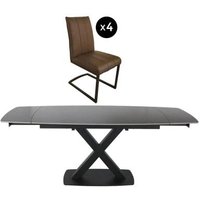 Click to view product details and reviews for Vernal 4 8 Seater Grey Sintered Stone Extending Dining Set 4 Tira Vintage Brown Faux Leather Cantilever Chair. Click to view product details and reviews for Vernal 4 8 Seater Grey Sintered Stone Extending Dining Set 4 Tira Vintage Brown Faux Leather Cantilever Chair.