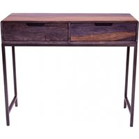 Click to view product details and reviews for Sirani Dark Sheesham Wood 2 Drawer Console Table. Click to view product details and reviews for Sirani Dark Sheesham Wood 2 Drawer Console Table.
