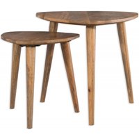 Click to view product details and reviews for Summit Century Solid Wood Triangular Nest Of 2 Tables. Click to view product details and reviews for Summit Century Solid Wood Triangular Nest Of 2 Tables.