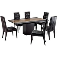 Click to view product details and reviews for Hermes Marble Dining Table With Wooden Pedestal Base Variation Available. Click to view product details and reviews for Hermes Marble Dining Table With Wooden Pedestal Base Variation Available.