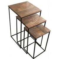 Click to view product details and reviews for Clearance Industrial Mango Wood Nest Of 3 Tables A307. Click to view product details and reviews for Clearance Industrial Mango Wood Nest Of 3 Tables A307.