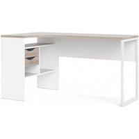 Click to view product details and reviews for Function Plus White And Truffle Oak Effect 2 Drawer Corner Desk. Click to view product details and reviews for Function Plus White And Truffle Oak Effect 2 Drawer Corner Desk.