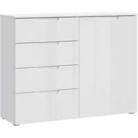 Click to view product details and reviews for Sienna White Gloss 1 Door 4 Drawer Cabinet. Click to view product details and reviews for Sienna White Gloss 1 Door 4 Drawer Cabinet.