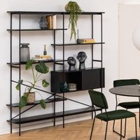 Click to view product details and reviews for Angus Black Ash 1 Door Bookcase. Click to view product details and reviews for Angus Black Ash 1 Door Bookcase.