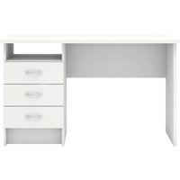 Click to view product details and reviews for Function Plus White 3 Drawer Single Desk. Click to view product details and reviews for Function Plus White 3 Drawer Single Desk.