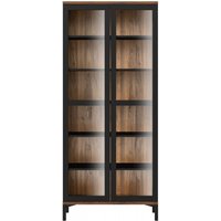 Click to view product details and reviews for Roomers Black 2 Door Glazed Display Cabinet. Click to view product details and reviews for Roomers Black 2 Door Glazed Display Cabinet.
