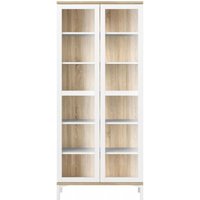 Click to view product details and reviews for Roomers White 2 Door Glazed Display Cabinet. Click to view product details and reviews for Roomers White 2 Door Glazed Display Cabinet.