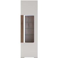 Click to view product details and reviews for Toronto White Gloss Narrow Glazed Display Cabinet. Click to view product details and reviews for Toronto White Gloss Narrow Glazed Display Cabinet.