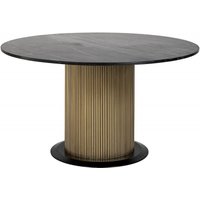 Click to view product details and reviews for Ironville Brass Ribbed 6 Seater Round Pedestal Dining Table. Click to view product details and reviews for Ironville Brass Ribbed 6 Seater Round Pedestal Dining Table.