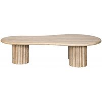 Click to view product details and reviews for La Cantera Travertine Beige Curved Coffee Table. Click to view product details and reviews for La Cantera Travertine Beige Curved Coffee Table.