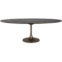 Click to view product details and reviews for Luxor Brushed Brass Ribbed 8 Seater Oval Dining Table. Click to view product details and reviews for Luxor Brushed Brass Ribbed 8 Seater Oval Dining Table.