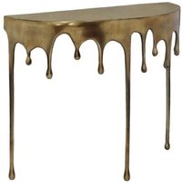 Click to view product details and reviews for Drops Gold Half Moon Console Table. Click to view product details and reviews for Drops Gold Half Moon Console Table.