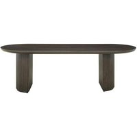 Click to view product details and reviews for Kingston Brown 10 Seater Oval Dining Table With Fluted Base. Click to view product details and reviews for Kingston Brown 10 Seater Oval Dining Table With Fluted Base.