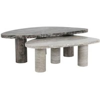 Click to view product details and reviews for Nazario Marble 2 Tier Triangular Coffee Tables. Click to view product details and reviews for Nazario Marble 2 Tier Triangular Coffee Tables.