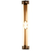 Click to view product details and reviews for Lysa Brushed Gold Wall Lamp. Click to view product details and reviews for Lysa Brushed Gold Wall Lamp.