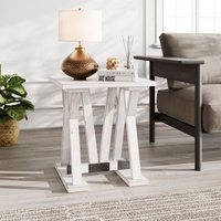 Click to view product details and reviews for Clearance Farmhouse Mango Wood White Washed Trestle Side Table Brand New Item. Click to view product details and reviews for Clearance Farmhouse Mango Wood White Washed Trestle Side Table Brand New Item.