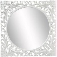 Click to view product details and reviews for Boho White Carved Wooden Square Wall Mirror 110cm X 110cm. Click to view product details and reviews for Boho White Carved Wooden Square Wall Mirror 110cm X 110cm.