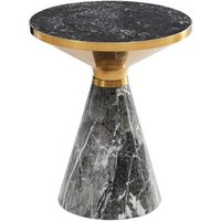 Click to view product details and reviews for Funnel Grey Ceramic Round Side Table With Gold Trim. Click to view product details and reviews for Funnel Grey Ceramic Round Side Table With Gold Trim.