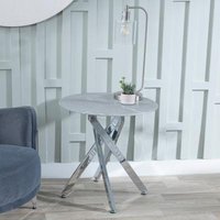 Click to view product details and reviews for Clearance Chopstick Grey Glass Round Side Table With Chrome Metal Legs. Click to view product details and reviews for Clearance Chopstick Grey Glass Round Side Table With Chrome Metal Legs.